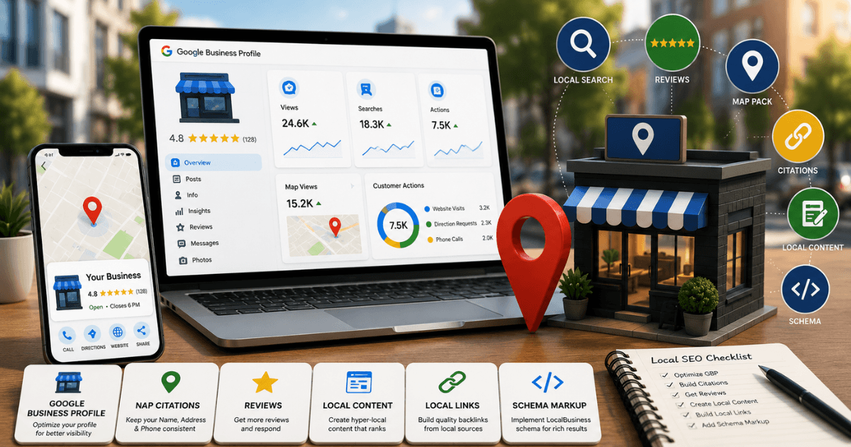 Home 11 Local SEO Strategies That Actually Work in 2026